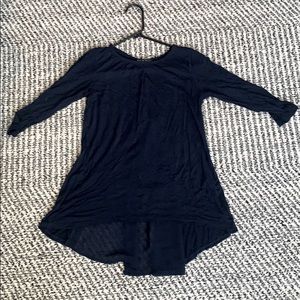 Kim & Cami long sleeve shirt - blue - small